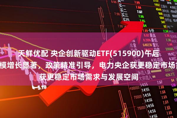 天鲜优配 央企创新驱动ETF(515900)午后翻红，近1周规模增长显著，政策精准引导，电力央企获更稳定市场需求与发展空间