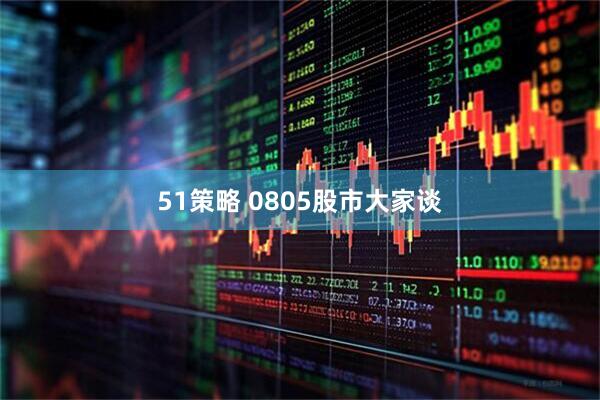 51策略 0805股市大家谈