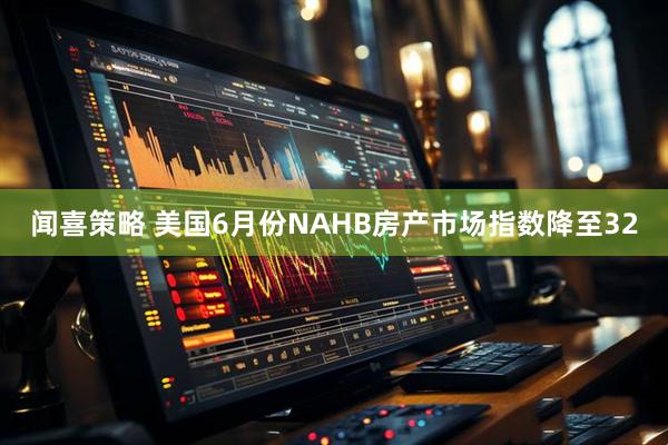 闻喜策略 美国6月份NAHB房产市场指数降至32