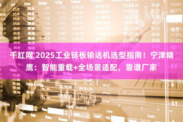 千红网 2025工业链板输送机选型指南!宁津精鹰:智能重载+全场景适配,靠谱厂家