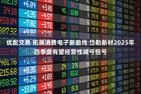 优配交易 拓展消费电子新曲线 岱勒新材2025年四季度有望经营性减亏扭亏